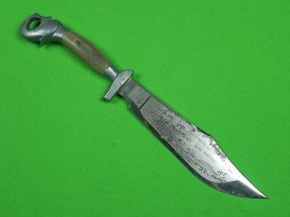Vintage 1950 60s Mexican Mexico Bowie Fighting Knife