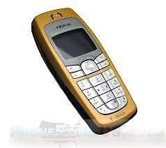   NOKIA 6010 TMOBILE GSM COLOR DISPLAY TEXT MESSAGING CELL PHONE GOLD