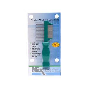 Nix Premium Metal Two Sided Lice Comb, 1 ea