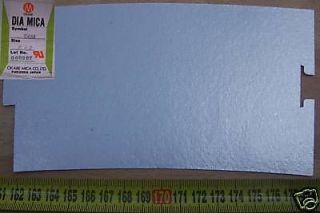 LAMINATED MICA HEAT RESISTANT INSULATION (10 SHEETS)