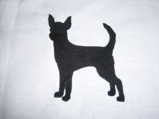 CHIHUAHUA PUP DOG BLANKET BED QUILT BLOCK FABRIC