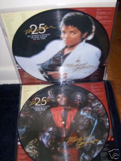 Newly listed MICHAEL JACKSON THRILLER DOUBLE VINYL PICTURE DISC NEW $ 