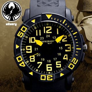 New U.S MILITARY Mens Army Sports Analog Wrist Quartz Fashion Watch 