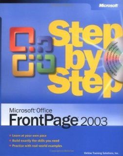 Microsoft® Office FrontPage® 2003 Step by Step