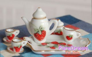 miniature china tea set