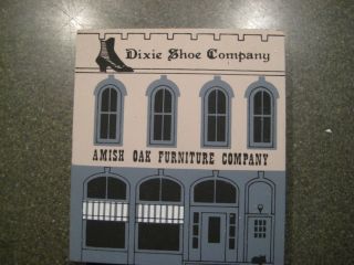 Cats Meow  Amish Oak Furniture Dixi​e Shoe Company Wood Shelf Sitter