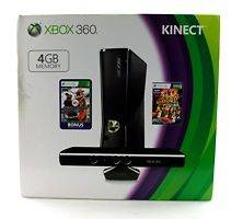 Microsoft Xbox 360 4GB Kinect Tiger Woods PGA 13 Video Game System 