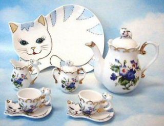 collectible miniature tea sets