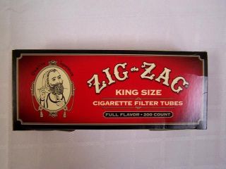 Five Boxes Zig Zag Full Flavor Cigarette Tubes (1000ct.)