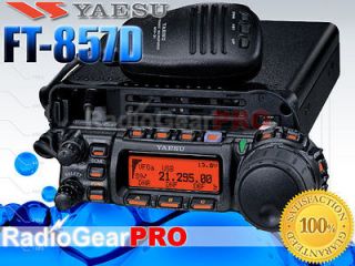   FT 857D HF/VHF/UHF multimode mobile truck radio transceiver FT857
