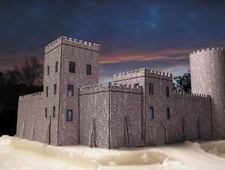 Castle (Medieval style windows)   N GAUGE Card kit
