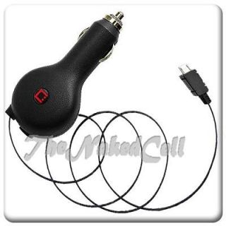 for NOKIA 808 PUREVIEW PHONE IC POWER RAPID FAST RETRACTABLE CORD CAR 