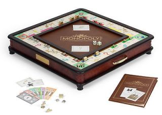 MONOPOLY Museum Collectors Edition Classic Wood Parker Bros Board Game