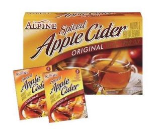 Alpine Spiced Apple Cider Original Instant Drink Mix 60 Packets