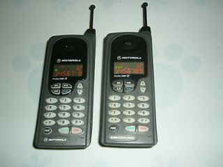 Motorola Profile 300e Cell Phones Plus A Car Charger