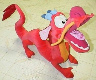 Huge* Disney Mulan 32 TALKING MUSHU Dragon Plush Mattel