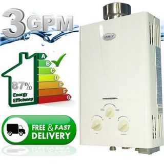 Natural Gas Tankless Hot Water Heater  Instant On Demand Whole House 