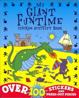 MY GIANT FUNTIME STICKER ACTIVITY BOOK ~ 100+ stickers