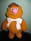   Fisher Price 14 Fozzie Bear   Muppet   Stuffed Doll 851 Jim Henson