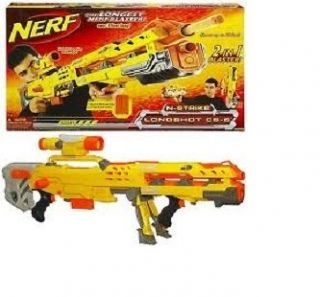 BRAND NEW NERF N STRIKE Longshot CS 6 Toy Gun BLASTER UK SELLER