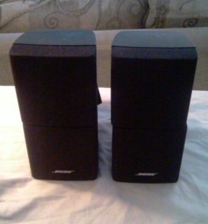 Newly listed Bose Double Cubes with Wall Brackets