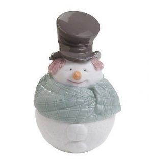 NAO Porcelain, by Lladro (Free Worldwide Shipping) DECO SNOWMAN (BOX)