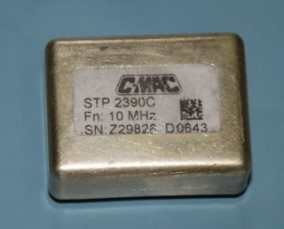 CMAC 10MHz ocxo oscillator square wave sc cut