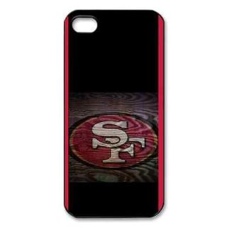 san francisco 49ers iPhone 5 hard plastic black case f07438