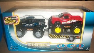 New Bright 4 X Fours   Battery operated 4 X 4 Trucks   Ford F 150 