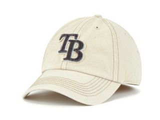 Tampa Bay Rays 47 Brand Fitted Size X Large hat cap Slouch Fit Tan 