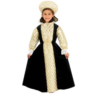 Children’s Girls Kids Anne Boleyn Elizabethan Tudor Queen Fancy 