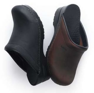 Sanita Karl Oiled Nubuck Leather Mens Flexible Clogs (Art 1200050 