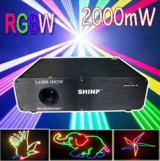   RGBW 25 kpps scanner DMX 512 Animation ILDA Laser light Stage Club