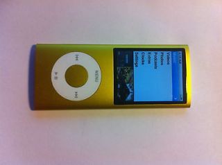 Apple iPod nano 4th Generation chromatic Yellow (8 GB)