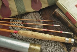 Vintage H.L.Leonard #38 1/2  7.5ft 3.4oz Bamboo Fly Fishing Rod
