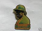 Vintage Julio Franco Baseball Player Pin, Texas Rangers Pin Lapel Hat 