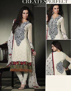 Indian Bollywood Salwar Kameez Dress Materials Suit Punjabi Party Wear 