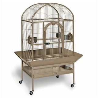 Medium Dometop Parrot Cage   Coco Color Cage