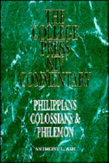   , Colossians, and Philemon by Anthony L. Ash 1992, Hardcover