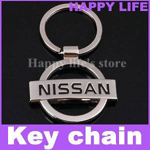 New 3D Auto Car Logo Metal Key Chains keychain keyring For Nissan