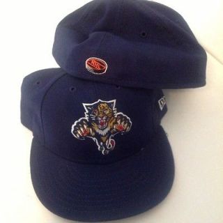 New Era Florida Panthers NHL Fitted Hat Blue Size 8 Low Profile