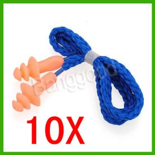 10X Tree Shape Safety Silicone Soft Ear Plugs Hearing Protection Muffs 