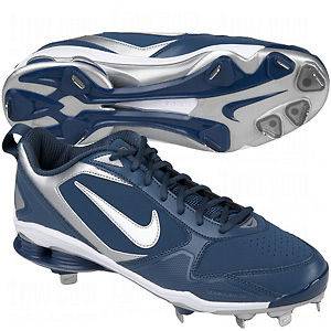 NEW Nike Shox Fuse 2 Metal Baseball Cleats  Blue  Size  10.5 $105