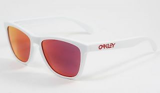Oakley Frogskins Limited Edition White w/ Ruby 24 307 NEW