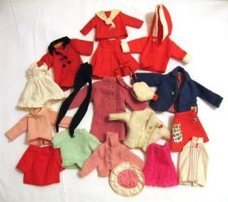 Vintage Barbie Skipper & Same Size Doll Clothes Clothing Lot Very Nice