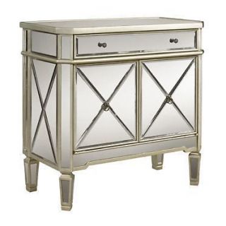 Drawer 2 Door Mirrored Console /Scratch & Dent Special