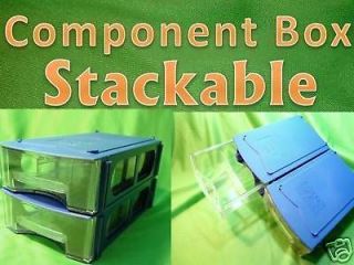 Stackable Storage Box Drawer Organizer component IC New