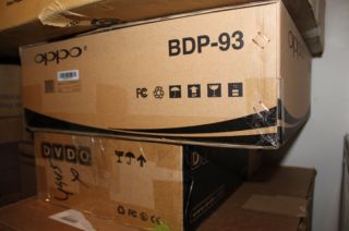 NEW OPPO BDP 93 3D ** REGION FREE ** Blu ray DVD Player