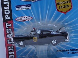 1957 Ford 1:43 Scale IOWA State Police Car for O Gauge Lionel & Other 