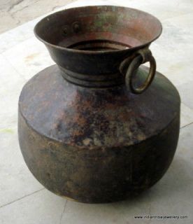 old indian pot
